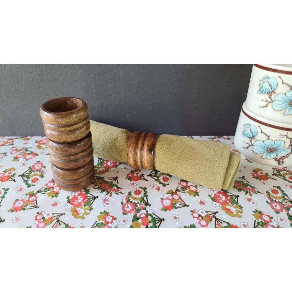 Wooden Napkin Rings
